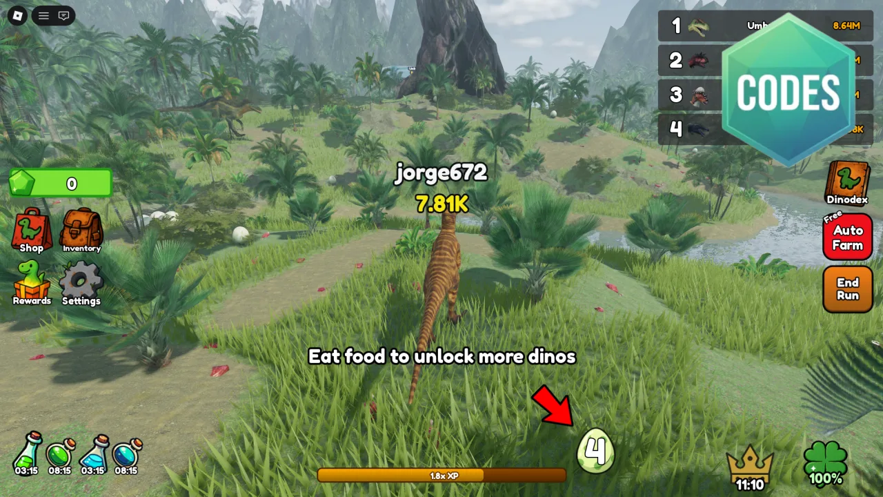 Be Dino - Jurassic Dinosaur Simulation cover