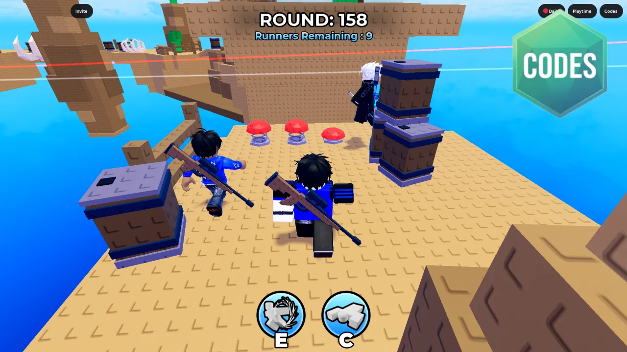 Snipers Vs Runners! 💥 cover